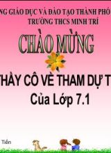 Bài giảng Tin học lớp 7 - Bài 16 Trình bày và in bảng tính - Năm học 2016-2017 - Thái Thị Kim Tiến